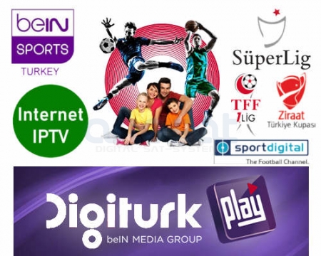 Digitürk Play App IPTV Live Sport Paket 12 Monate Verlängerung