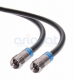 Sat-Kabel mit Cabelcon F-Stecker für den Außeneinsatz Wasserdicht und UV-Stabil