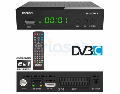 Kabel Receiver Edision PICCO | DVB-C Cable Receiver