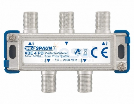 Spaun VBE 4 PD | 4-fach Verteiler