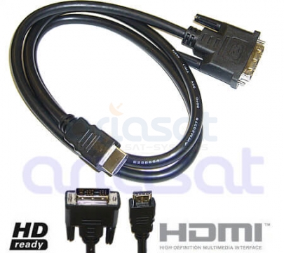 HDMI / DVI Kabel - 1.0m