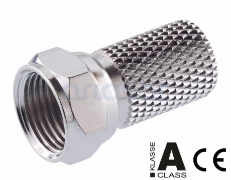 Kathrein EMK 01 F-Schraubstecker für Koaxkabel Ø6,8-7,2mm