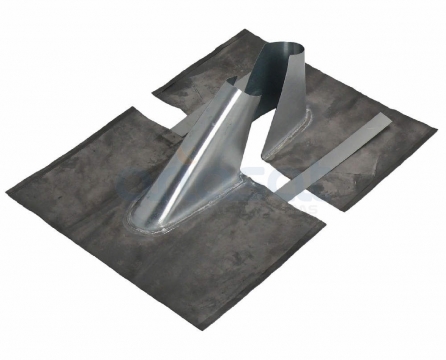 Blei- Dachziegel / Reparaturset 40x37cm für Masten bis Ø 60mm