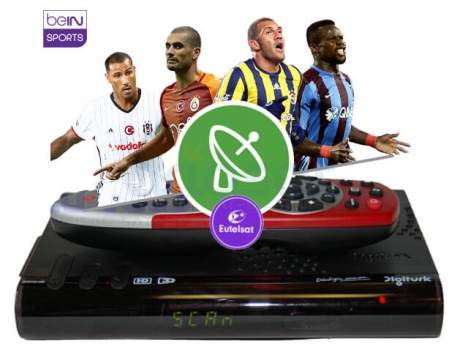 Digitürk Euro Sport Package 16,90€* a month SAT-TV Turksat 42E