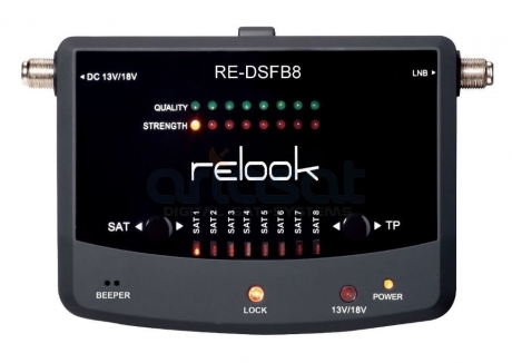 relook RE-DSFB8 Sat-Finder mit Satellitenerkennung