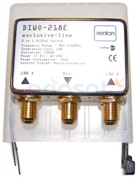 DiSEqC-Schalter Venton 2/1 DIWO-218E Exclusive Line