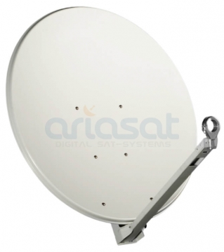 Gibertini 85cm XP-Serie Alu Sat-Antenne Lichtgrau