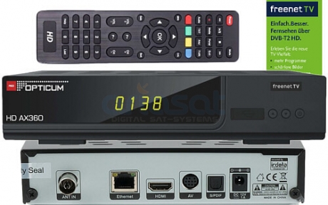 Opticum AX360 HD Freenet TV | DVB-T2 Receiver