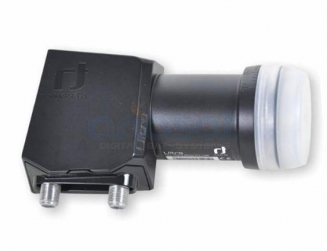 Inverto Twin Black Ultra 40mm, Rauschmaß 0.2 dB, High Gain, IDLT-TWL412-ULTRA-OPN