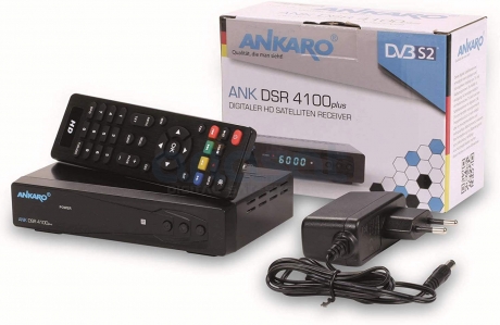 Ankaro DSR 4100 Plus Sat-Receiver USB-PVR, Easyfind, Unicable