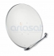 Gibertini Sat-Antenne 125cm Alu [Farbe: Anthrazit]