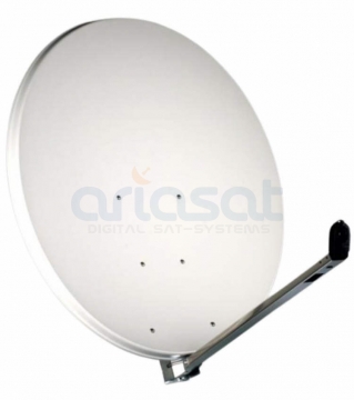 Gibertini 100cm Sat-Antenne Alu LN-Serie Lichtgrau