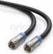Sat-Kabel mit Cabelcon F-Stecker für den Außeneinsatz Wasserdicht und UV-Stabil