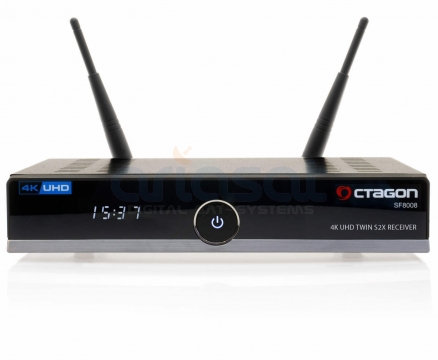 Octagon SF8008 4K UHD E2 Linux Twin Sat-Receiver mit Dual Wifi