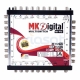 Sat Multischalter 9/16 mit Netzteil MK-Digital MV 912 Kaskadierbar