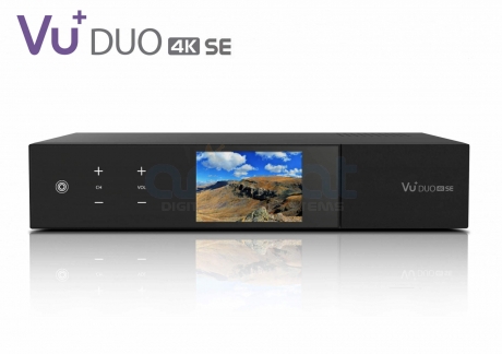 VU+ Duo 4K 1x DVB-S2X FBC Twin Tuner Linux Sat-Receiver UHD 2160p