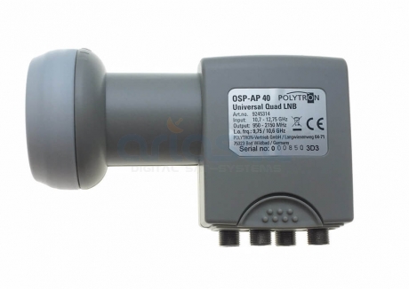 Polytron OSP-AP 40 Profesyonel Serisi 4 çıkışlı Quad LNB