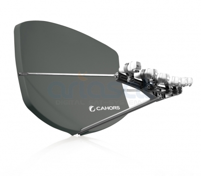 BIG BISAT Multibeam SMC Antenne von Cahors Farbe: Anthrazit