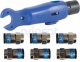 Cavel SAT703ZH Halogenfreies Sicherheits-Koaxialkabel, Raucharm und UV-beständig LSZH SAT-Kabel Meterware