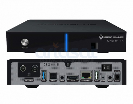 Kabelreceiver Gigablue UHD 4K 1x DVB-C/T2 Tuner mit E2 Linux OS