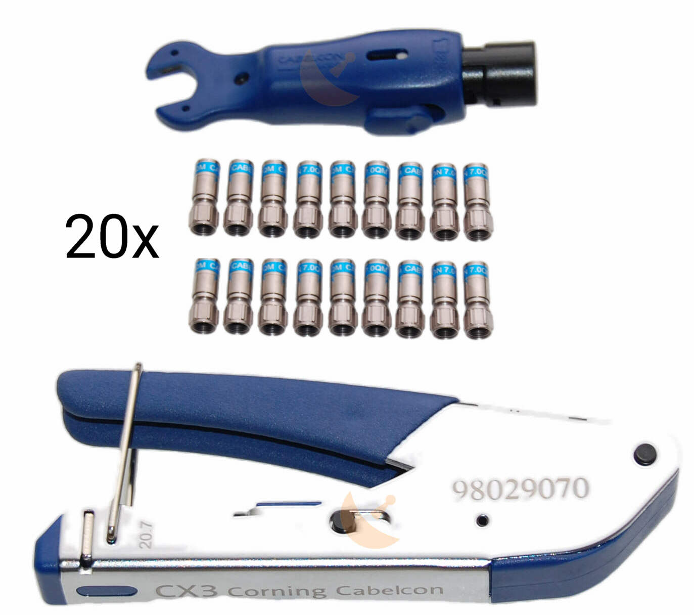 Ariasat eShop | Cabelcon CX3 Pocket Kompressions-Stecker-Set | Buy ...