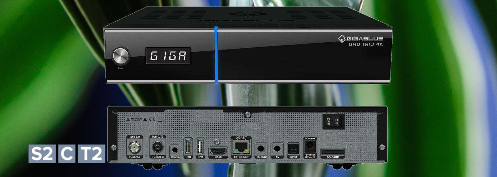 Gigablue UHD TRIO 4K